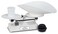 DETECTO 1002TB Mechanical Bakers Dough Scale 8 lb x 14 oz Capacity White Baked Enamel Finish Includes Scoop and Weight Set