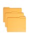 Smead File Folder Reinforced 13Cut Tab Letter Size Goldenrod 100 per Box 12234