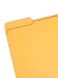 Smead File Folder Reinforced 13Cut Tab Letter Size Goldenrod 100 per Box 12234