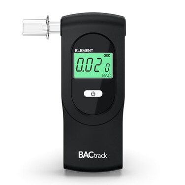 BACtrack Element Breathalyzer ProfessionalGrade Accuracy DOT NHTSA Compliant Portable BAC Alcohol Tester for Personal Home Use