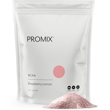 ProMix Nutrition Promix BCAA PostWorkout Energy Powder 5g Micronized BCAAs Sugar Free Plant Based Vegan Keto Raspberry Lemon 30 Servings Pack of 1