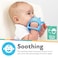 Nuby Silicone Wrist Teething Mitten Baby Teether Ring 3 Months Brown Bear