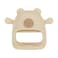 Nuby Silicone Wrist Teething Mitten Baby Teether Ring 3 Months Brown Bear