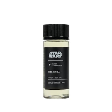 Aroma360 Hotel Collection Star Wars The Duel Fragrance Oil Light vs Dark Side Luxury Essential Oil Diffuser Aromatherapy Scent Diffuser Oil Santal Dim Amber and Musk 17 fl oz 50 ml
