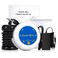 LeCaung Ionic Foot Bath Detox Machine Portable Ionic Detox Foot Bath Spa Machine Ion Cleanse Controller for Home Travel Holiday