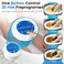 LeCaung Ionic Foot Bath Detox Machine Portable Ionic Detox Foot Bath Spa Machine Ion Cleanse Controller for Home Travel Holiday