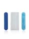 Iridesi Professional Mini Blue Finger Nail Files 120240 Washable Emery Boards 312 Inches Long 12 Fingernail Files Per Pack