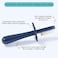 grabease Toddler Toothbrush DoubleSided Soft Silicone Bristles AntiChoke Shield Baby Toothbrush Finger Brush for 12 Months Navy 1 Count