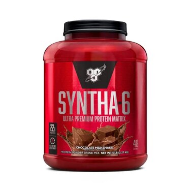 BSN SYNTHA6 Whey Protein Powder Micellar Casein Milk Protein Isolate Chocolate Milkshake 48 Servings Packaging May Vary