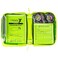 طقم جبائر ألومنيوم فوم عالمي من لايتنينج إكس، 6 جبائر طبية احترافية، 36، 18، 9 أصابع، ضمادتان مرنتان، حقيبة تخزين عاكسة، إسعافات أولية للصدمات، تثبيت