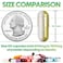 XPRS Nutra Size 00 Empty Capsules 100 Count Clear Empty Vegan Capsules Vegetarian Empty Pills DIY Vegetable Capsule Filling Veggie Pill Caps
