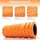 Krightlink Foam Roller High Density 13 Patented Exercise Roller for Deep Tissue Muscle Massage Muscle Massage and Myofascial Trigger Point Release Relieves Muscle Pain Improves Mobility Orange