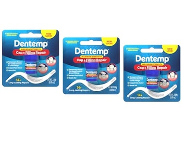 DENTEMP Maximum Strength Dental Repair 264 g Pack of 3