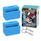 MORLIKE LIVING Morlike Silicone Seatbelt Secure Buckle Safety Cover Lock BLUE22 PCAK
