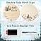 R HORSE Baby Birth Announcement Sign with Ind Pad for Hand and Footprints