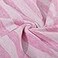 NTBAY Organic Cotton Toddler Pillowcases Super Soft Breathable Jersey Cotton Toddler Pillow Cases 13x18 Pillow Cases with Envelope Closure Pink Stripe