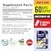 مكمل غذائي LABO Nutrition FloraGG Probiotic، يحتوي على 25 مليار وحدة تشكيل مستعمرة من بكتيريا لاكتوباسيلوس رامنوسوس المغلفة ميكروياً مع ألياف Sunfiber البريبايوتيكية القابلة للذوبان، لدعم صحة الجهاز الهضمي والمناعة، 60 كبسولة