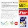 مكمل غذائي LABO Nutrition FloraGG Probiotic، يحتوي على 25 مليار وحدة تشكيل مستعمرة من بكتيريا لاكتوباسيلوس رامنوسوس المغلفة ميكروياً مع ألياف Sunfiber البريبايوتيكية القابلة للذوبان، لدعم صحة الجهاز الهضمي والمناعة، 60 كبسولة