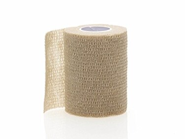 McKesson Cohesive Self Adherent Bandage 4X5 Yds Nonsterile Tan Model 163404