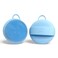 Blessence Body Silicone Scrubber Blue Exfoliating Body Scrubber with Handle Shower Brush Bath Sponges for Personal Care
