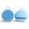 Blessence Body Silicone Scrubber Blue Exfoliating Body Scrubber with Handle Shower Brush Bath Sponges for Personal Care