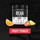 مسحوق جاكد فاكتوري BCAA المخمر، 6 غرام، مكمل غذائي من الأحماض الأمينية الأساسية متفرعة السلسلة لتحسين استشفاء العضلات، وتقليل التعب، وزيادة القوة، ونمو العضلات، 30 حصة، بنكهة الفواكه المشكلة