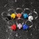 WODE 8 Pieces Silicone Swimming Nose Clip Waterproof Silica Gel Surfing Nose Plug Protector Soft Latex Plugs for Kids and Adults 8 Colors