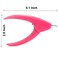 Belleboost Nail Tip Clipper Edge Cutter Adjustable Stainless Steel False Artificial Acrylic Fake Trimmer Manicure Pedicure Sharp Rustproof Blade Clip Tool for Salon Home ArtDIY Use Acrylic Pink