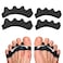VYCE PrimalStep Toe Separators Spreaders Spacers Straightener to Correct Toes for Men and Women Bunion Corrector Plantar Fasciitis and Athletic Mobility 2 Pairs SM Large