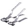 MansWill 2 Pack Rotating Nail Clippers Stainless Steel for Thick Nails