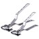 MansWill 2 Pack Rotating Nail Clippers Stainless Steel for Thick Nails