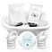 Lecaung Ionic Detox Foot Bath Machine Personal Ionic Foot Cleanse Ionic Foot Bath SPA Machine Foot Detox System for Home Beauty Salon Spa with Basin 100 Liners