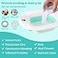 IRWPITW Sitz Bath Electric Sitz Bath for Toilet Seat Hemorrhoids Postpartum Care Tub Sits Bath Soak Pan for Women Men Sitz Baths Salts Bowl Hip Bath Basin Foldable Water Spray Style Green