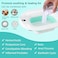 IRWPITW Sitz Bath Electric Sitz Bath for Toilet Seat Hemorrhoids Postpartum Care Tub Sits Bath Soak Pan for Women Men Sitz Baths Salts Bowl Hip Bath Basin Foldable Water Spray Style Green