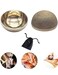 WITSOUL Kansa Bronze Vatki Natural Cup Ayurvedic Detox Foot Massager Relaxation and Deep Cleaning Ancient Indian Technique Massager Set of 1