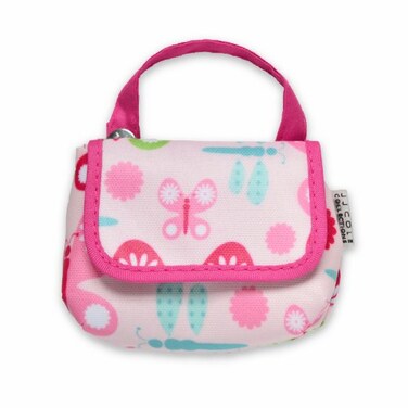 Jj Cole Pacifier Pod Pink Flutter