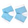FOOTINSOLE.COM Gel Heel Socks for Men and Women Blue 1 Pair