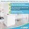 AIDEA White Microfiber Cleaning Cloth 50PK Absorbent Cleaning Rags 12x12