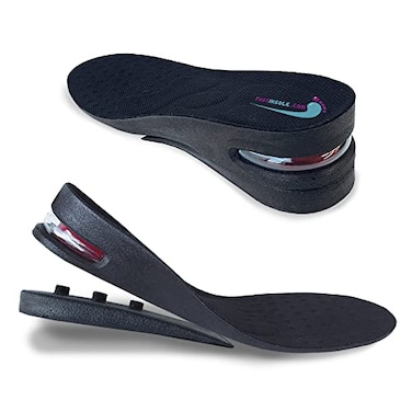 FOOTINSOLE.COM Height Increase Shoe Insoles with Air Cushion 2 Layers 2 UP Mens 711