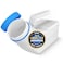 Tilcare Urinals for Men Glow in The Dark Lid by 1 Pack 32oz1000ml Thick Plastic Mens Bedpan Bottle with Screwon Lid Spill Proof Portable Pee Bottles Travel Urine Collection Containers