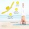 Not Just A Patch XPatch CGM Sensor Patches 20 Pack Water Resistant Omnipod 5 Adhesive Patches Durable for Active Lifestyle for 1014 Days Compatible with Dexcom G6 Libre 2 in Yellow