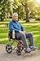 NOVA Adjustable Cup Holder for Walkers Rollators Wheelchairs Folding Drink Holder Fits 34 78 1 Tubes Holds 225375 Cups Durable Easy Install
