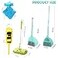Xifando Kids Housekeeping Cleaning Tools SetKids Cleaning Set 5 Piece Pretend Play Home Cleaning Kit Include MopBroomDustpanDuster BrushTowel