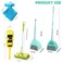 Xifando Kids Housekeeping Cleaning Tools SetKids Cleaning Set 5 Piece Pretend Play Home Cleaning Kit Include MopBroomDustpanDuster BrushTowel