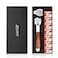ماكينة حلاقة القدمين ZIZZON لإزالة الجلد الميت والجلد الخشن، بمقبض خشبي، 70 شفرة