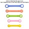 EazyHold Silicone Adaptive Aid Universal Cuff for Limited Hand Mobility Cerebral Palsy Stroke Pediatric Therapy Eating Utensil Holder Self Feeding Silverware Infant to Child 5 Pack