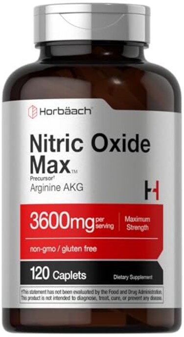 Horb&Atilde;&curren;ach Horbach Nitric Oxide Max 3600mg 120 Caplets