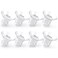 Paruu Flange Inserts 8PCS 15171921mm Suitable for Momcozy S12proS9proS9S10S12 for MedelaTsreteSpectraBellababy 24mm ShieldsFlanges Reduce Tunnel Down to Correct Size