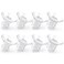 Paruu Flange Inserts 8PCS 15171921mm Suitable for Momcozy S12proS9proS9S10S12 for MedelaTsreteSpectraBellababy 24mm ShieldsFlanges Reduce Tunnel Down to Correct Size