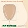 Greetmed Sacrum Foam Dressing with Border Silicone Adhesive 6x7 Waterproof Sacral Wound Dressing High Absorbent Pads Breathable Bed Sore Pressure Wound Care Bandages 10 Packs